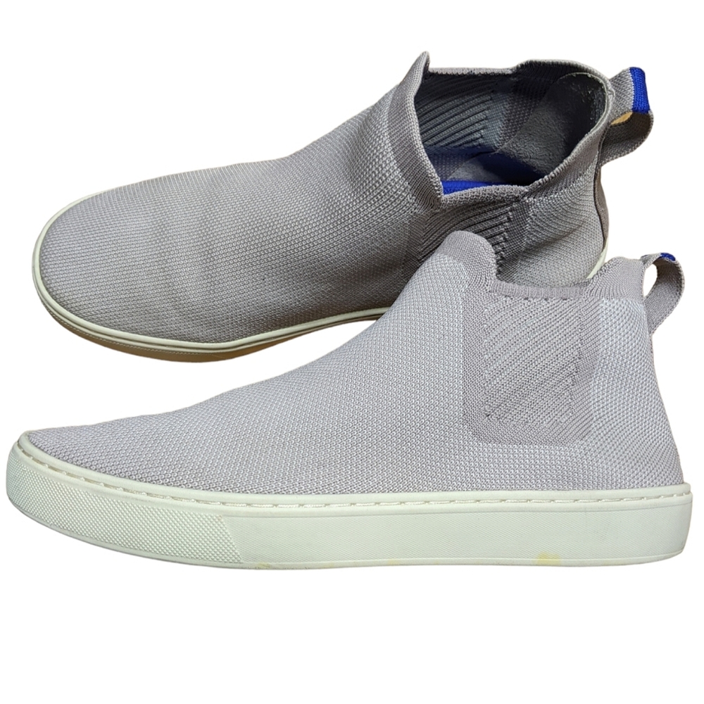 Rothy's Lilac Gray Chelsea Slip On Ankle Boots